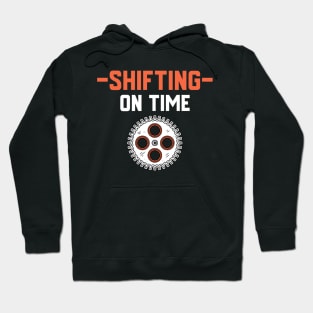 Shift On Time, Cyclist Hoodie